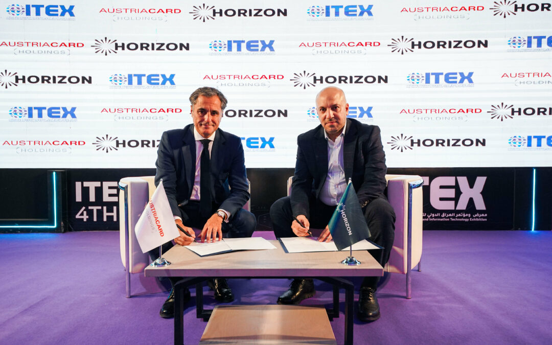 هورايزن سكوب تعلن عن شراكة استراتيجية مع AUSTRIACARD خلال معرض ITEX العراق 2025