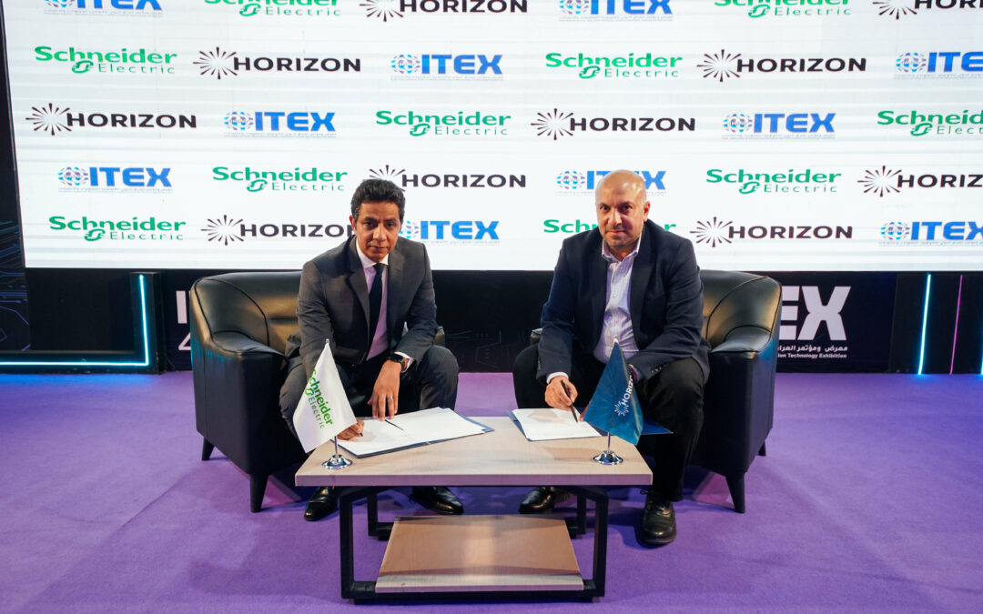 هورايزن تعلن عن شراكة استراتيجية مع شنايدر إلكتريك في معرض   ITEX 2025